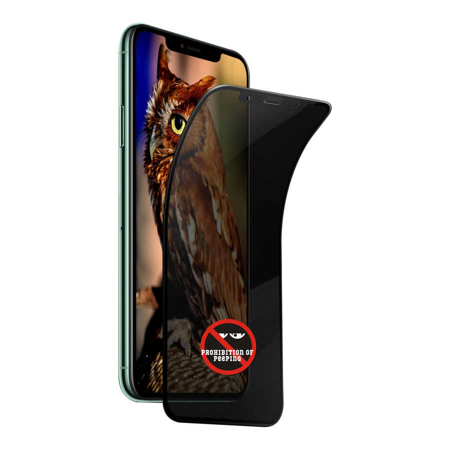 Apple iPhone 12 Uyumlu Go Des Privacy Ekran Koruyucu - 2