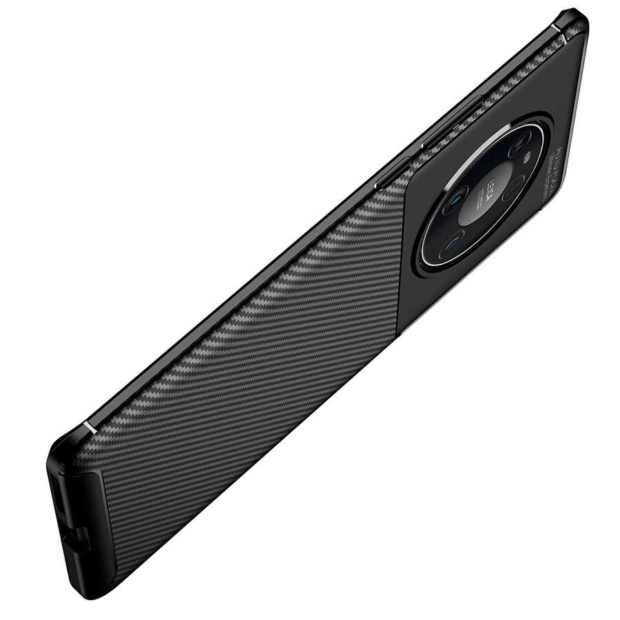 Huawei Mate 40 Pro Uyumlu Kılıf Zore Negro Silikon Kapak - 7