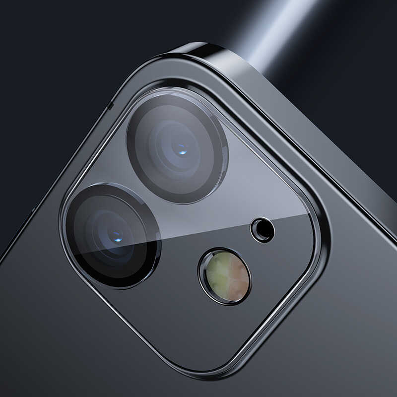 Apple iPhone 12 Uyumlu Benks İntegrated Kamera Lens Koruyucu Cam - 1
