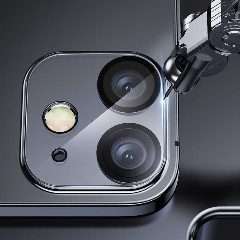 Apple iPhone 12 Uyumlu Benks İntegrated Kamera Lens Koruyucu Cam - 2