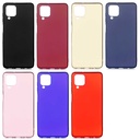 Samsung Galaxy A12 Uyumlu Kılıf Zore Premier Silikon Kapak - 1