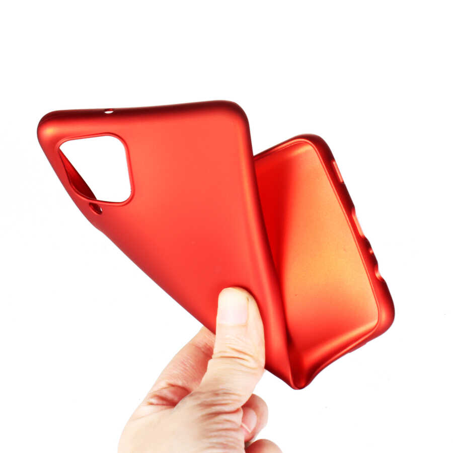 Samsung Galaxy A12 Uyumlu Kılıf Zore Premier Silikon Kapak - 2