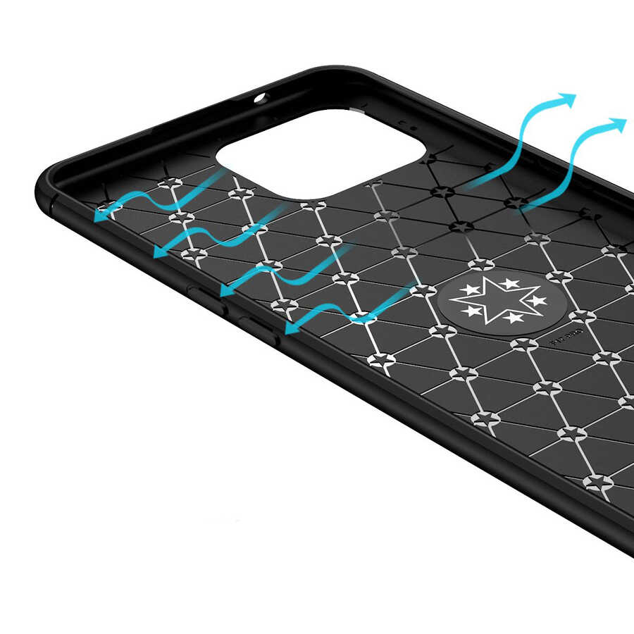 Oppo Reno Uyumlu A73 Kılıf Zore Ravel Silikon Kapak - 1