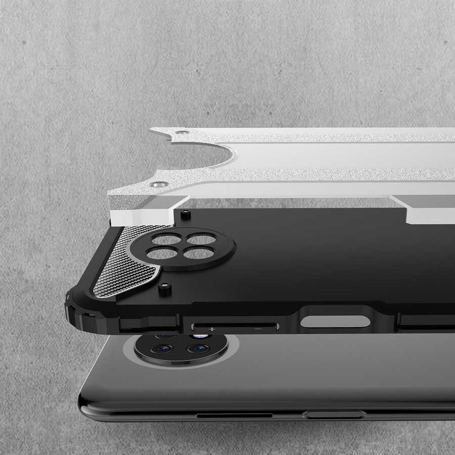 Xiaomi Redmi Note 9 5G Uyumlu Kılıf Zore Crash Silikon Kapak - 3