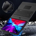 Apple iPad Pro 12.9 2020 Uyumlu (4.Nesil) Benks Multifunctional Kablosuz Klavyeli Kılıf - 9
