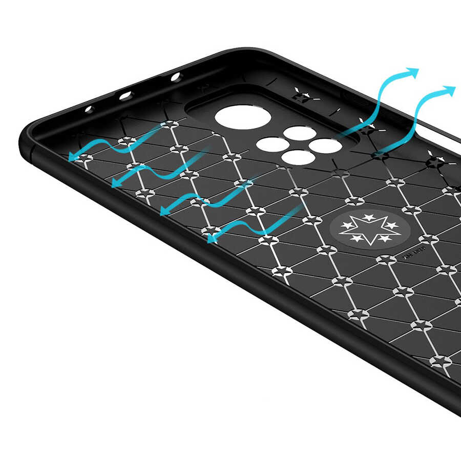 Xiaomi Mi 10T Pro 5G Uyumlu Kılıf Zore Ravel Silikon Kapak - 4