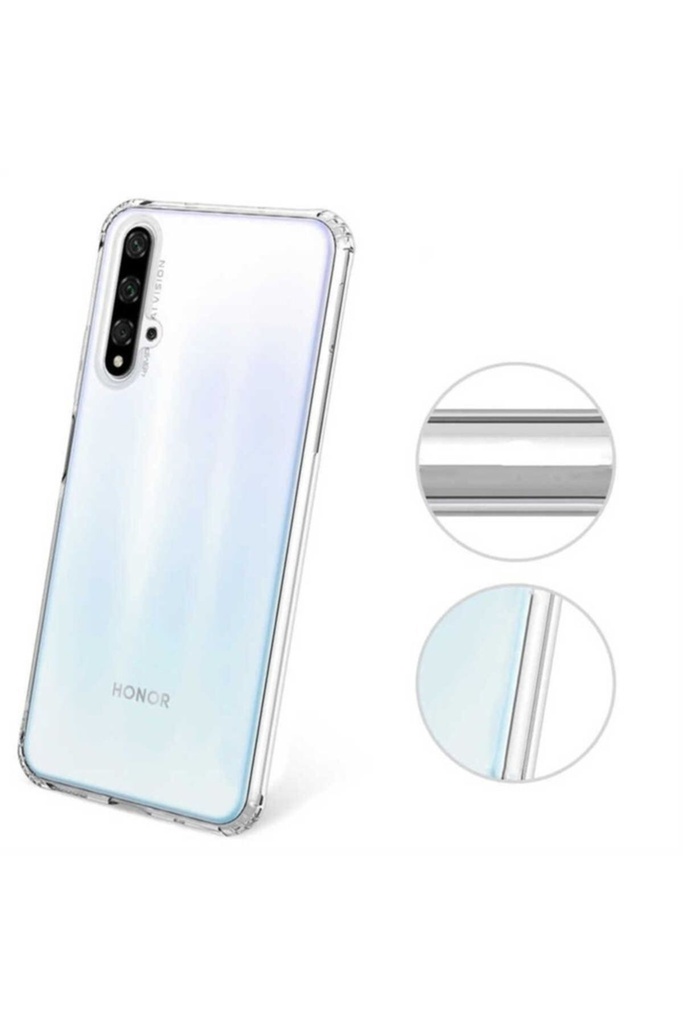 Huawei Nova 5T Uyumlu Kılıf Zore Nitro Anti Shock Silikon