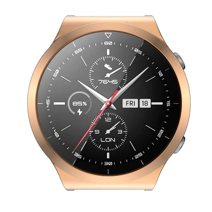 Huawei Watch GT2 Pro Uyumlu Zore Watch Gard 02 Ekran Koruyucu - 8