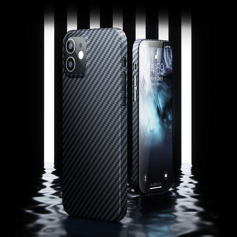 Apple iPhone 12 Uyumlu Kılıf Benks Aramid Kapak - 1