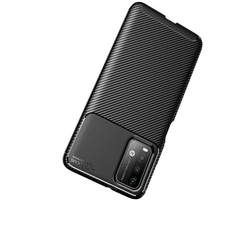 Xiaomi Redmi Note 9 4G Uyumlu Kılıf Zore Negro Silikon Kapak - 5