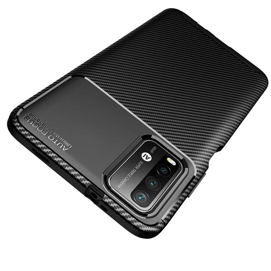 Xiaomi Redmi Note 9 4G Uyumlu Kılıf Zore Negro Silikon Kapak - 8