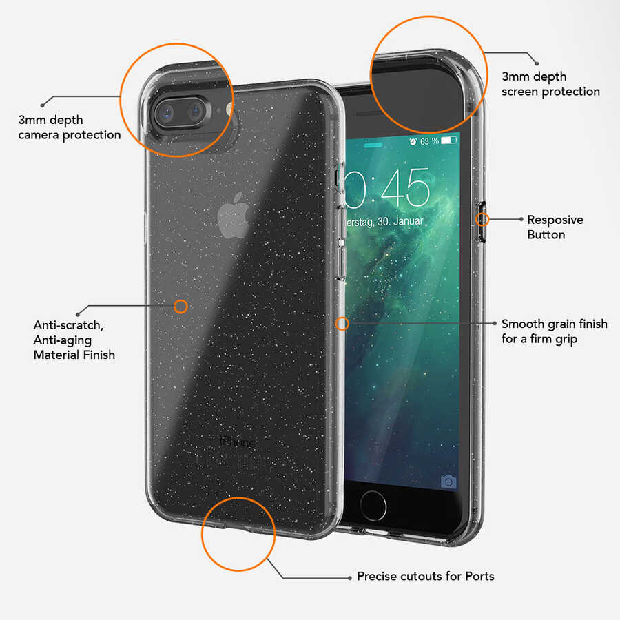 Apple iPhone 6 Plus Uyumlu UR Vogue Kapak - 2