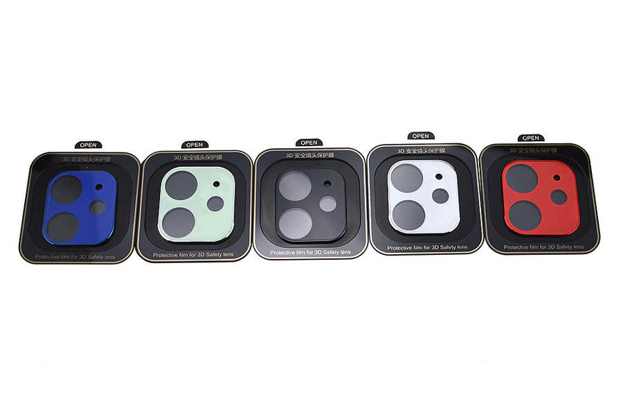 Apple iPhone 12 Uyumlu Zore Kamera Koruyucu - 3