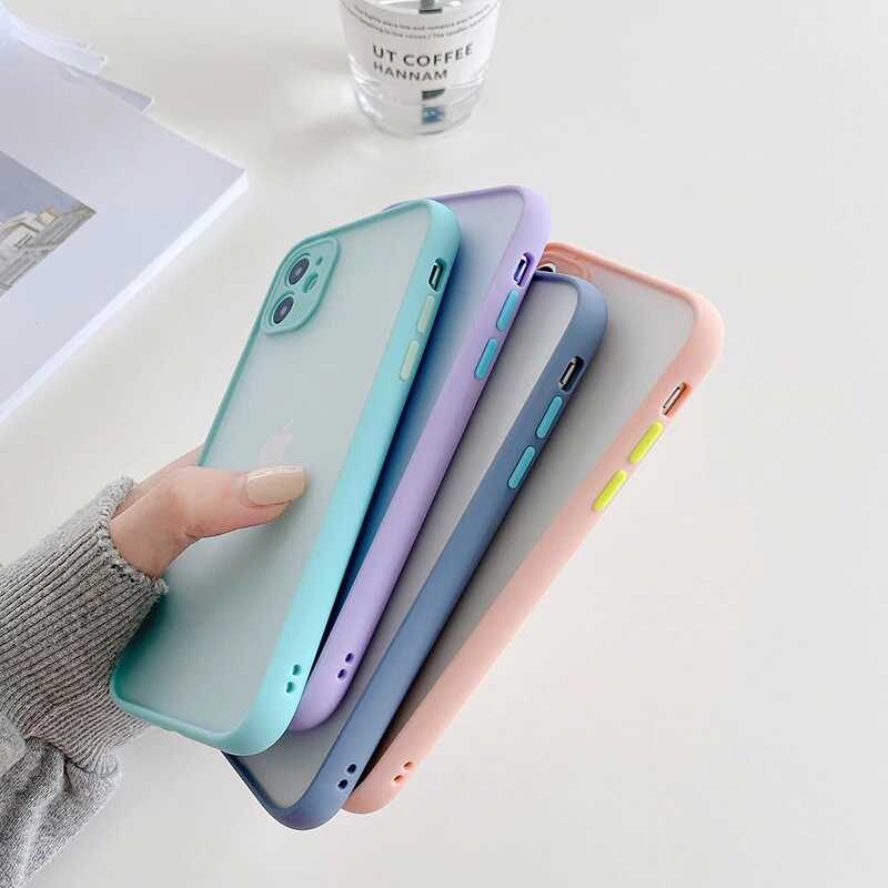 Apple iPhone 12 Uyumlu Kılıf Zore Hux Kapak - 5