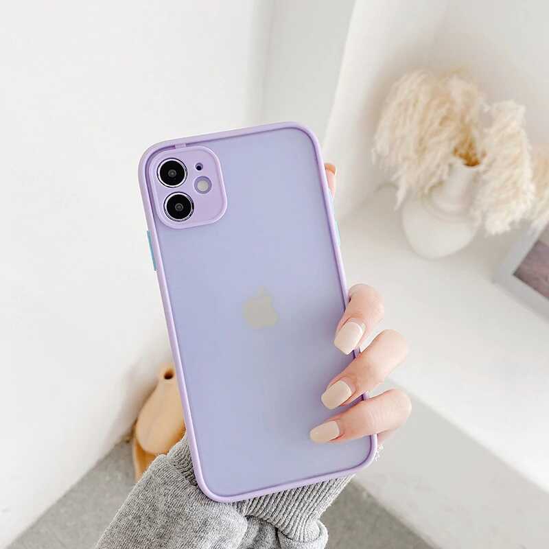 Apple iPhone 12 Uyumlu Kılıf Zore Hux Kapak - 6