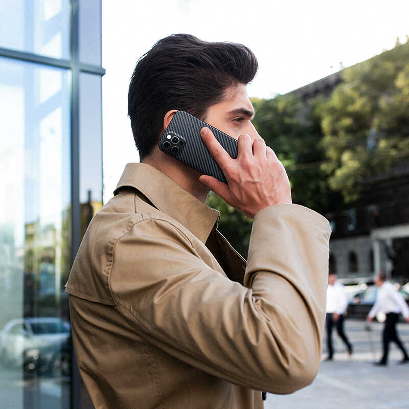 Apple iPhone 12 Pro Max Uyumlu Kılıf Benks Aramid Kapak - 2