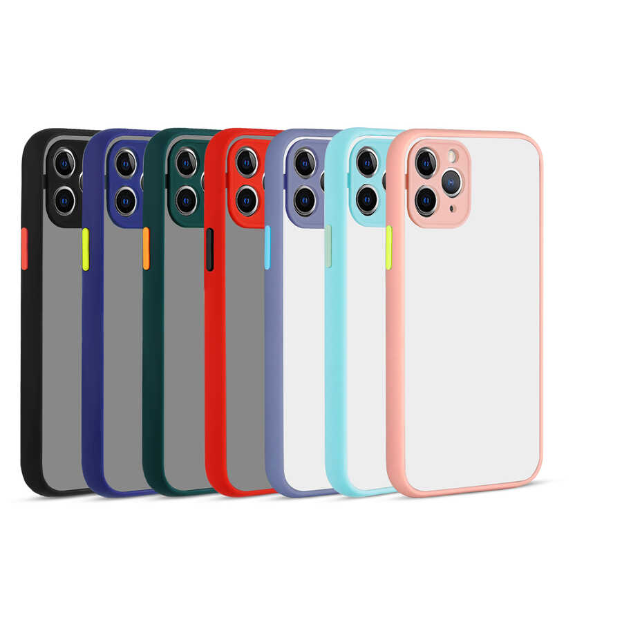Apple iPhone 12 Pro Max Uyumlu Kılıf Zore Hux Kapak - 8