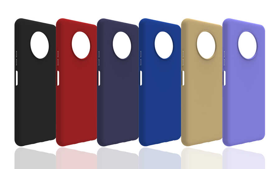 Infinix Note 7 Uyumlu Kılıf Zore Biye Silikon - 3