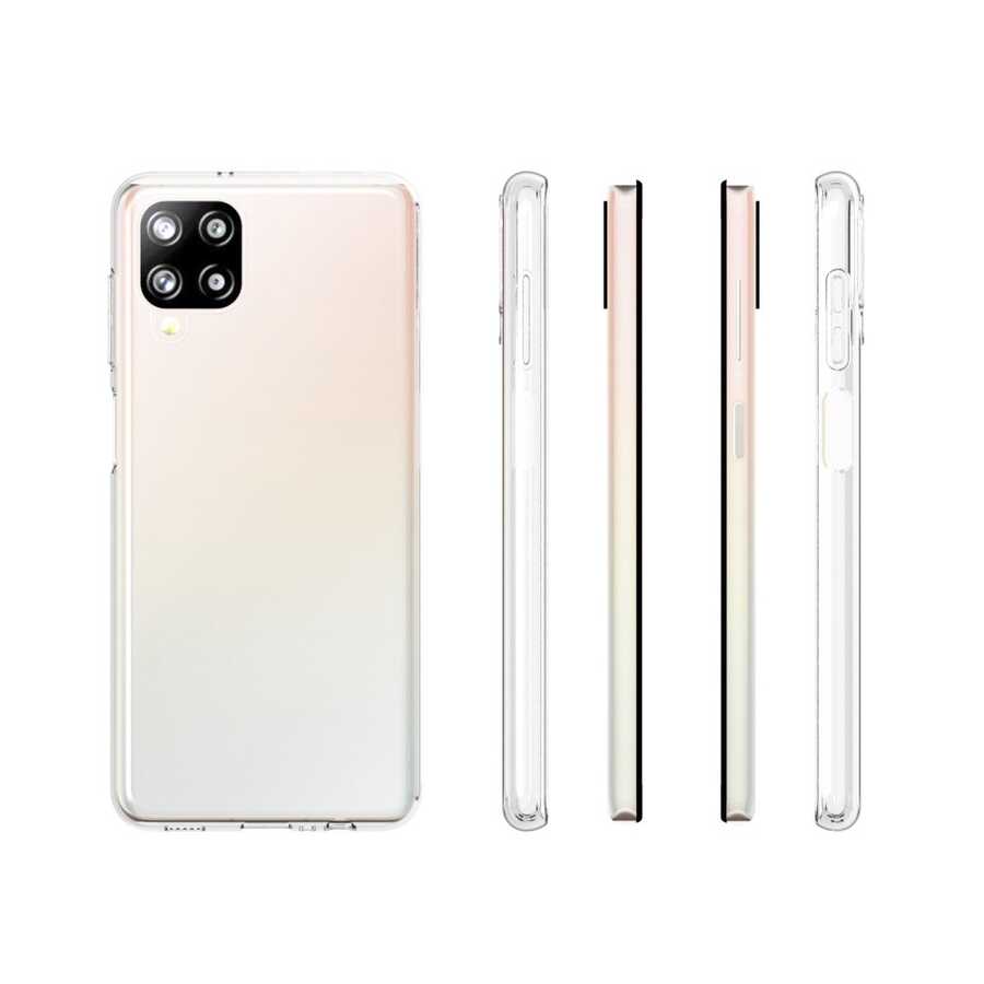 Samsung Galaxy A12 Uyumlu Kılıf Zore Süper Silikon Kapak - 4