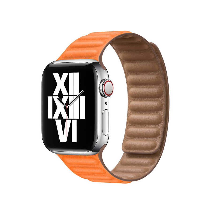 ​​​Apple Watch 40mm Uyumlu KRD-34 Deri Kordon - 11