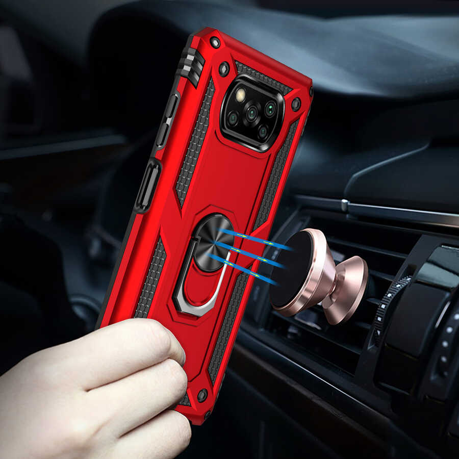 Xiaomi Poco X3 Uyumlu Kılıf Zore Vega Kapak - 5
