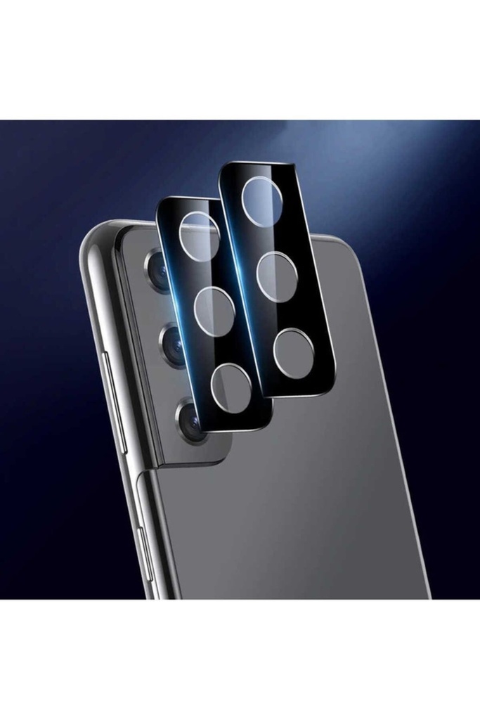 Samsung Galaxy S21 Uyumlu Zore Kamera Lens Koruyucu Cam Filmi