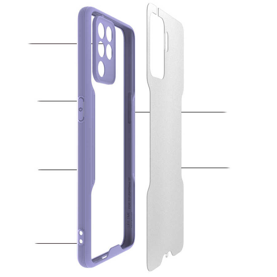 Oppo Reno 5 Lite Uyumlu Kılıf Zore Parfe Kapak - 2