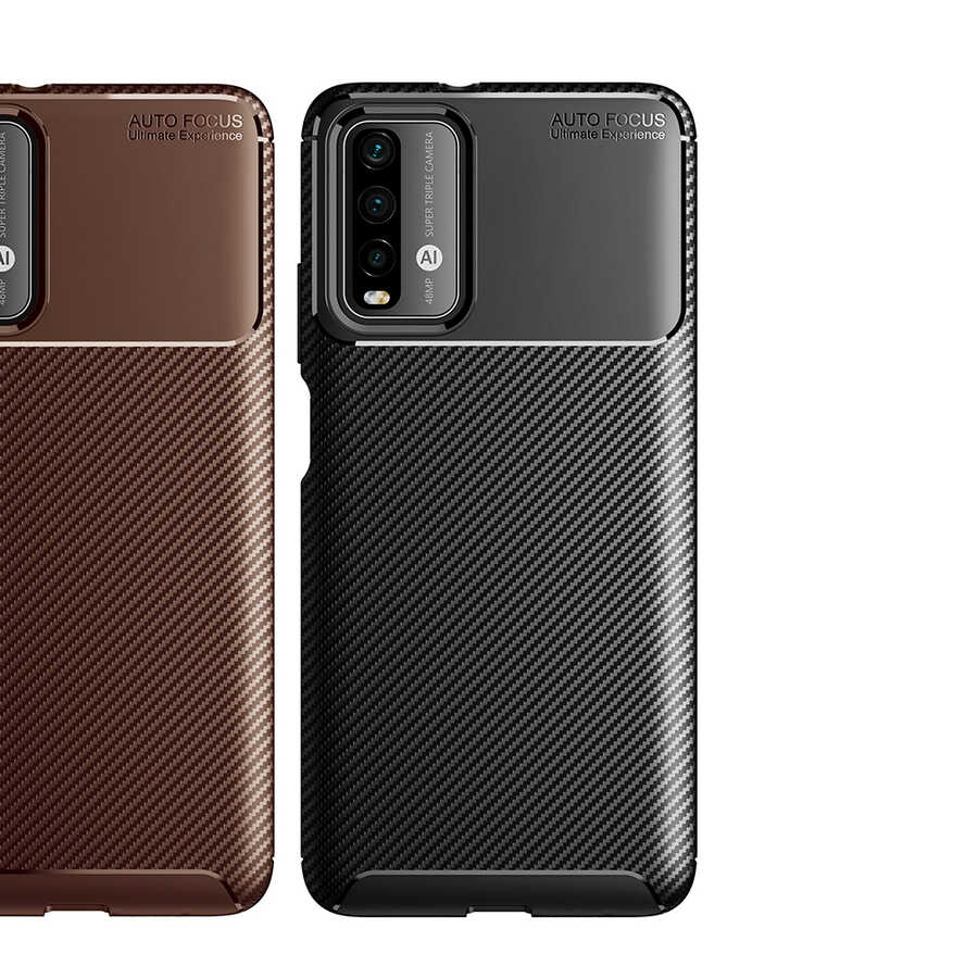 Xiaomi Redmi 9T Uyumlu Kılıf Zore Negro Silikon Kapak - 6