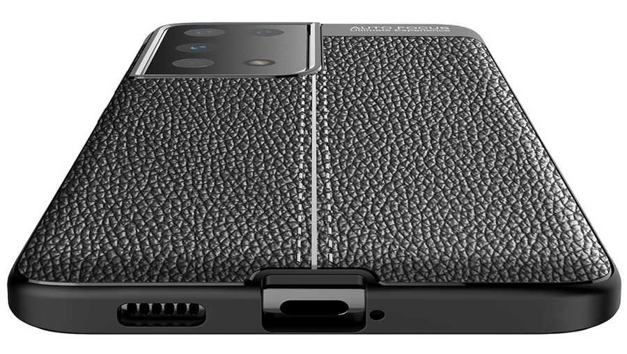 Samsung Galaxy S21 Ultra Uyumlu Kılıf Zore Niss Silikon Kapak - 4