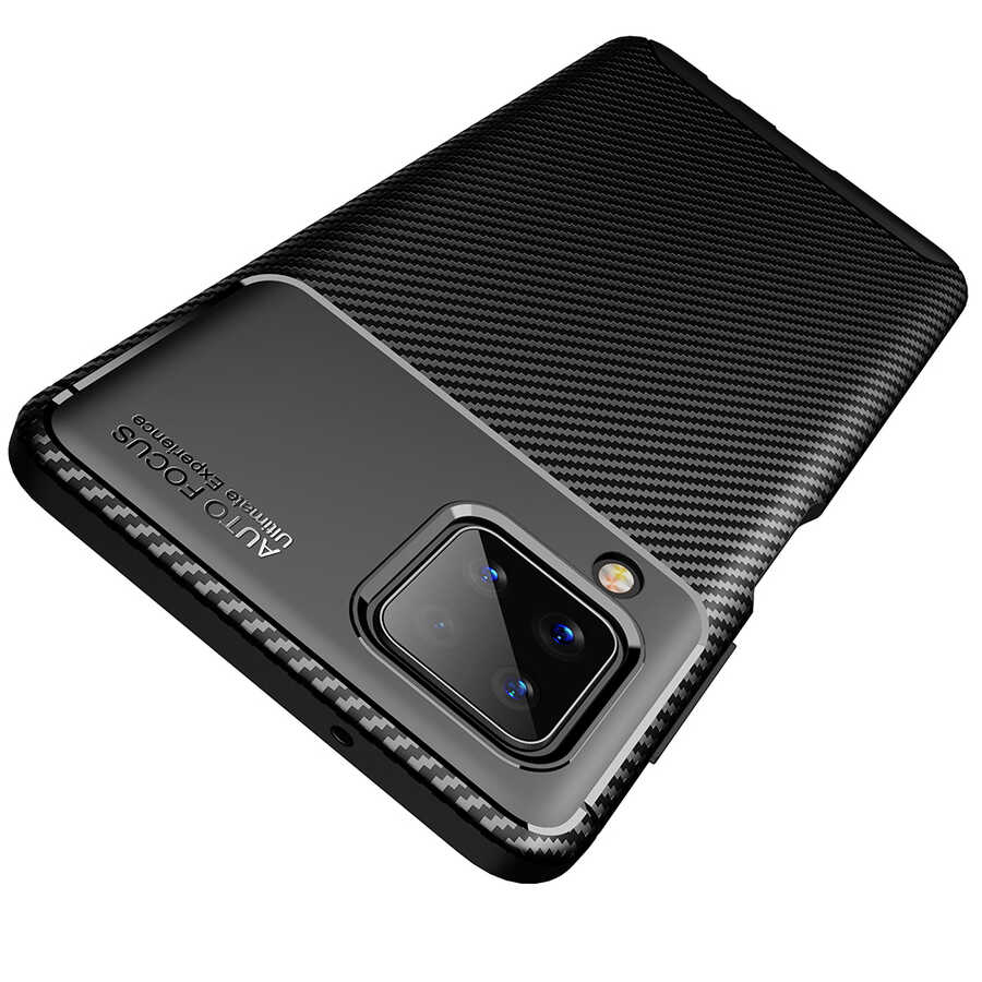 Samsung Galaxy M12 Uyumlu Kılıf Zore Negro Silikon Kapak - 4
