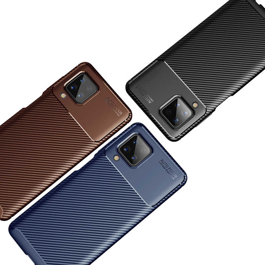 Samsung Galaxy M12 Uyumlu Kılıf Zore Negro Silikon Kapak - 5