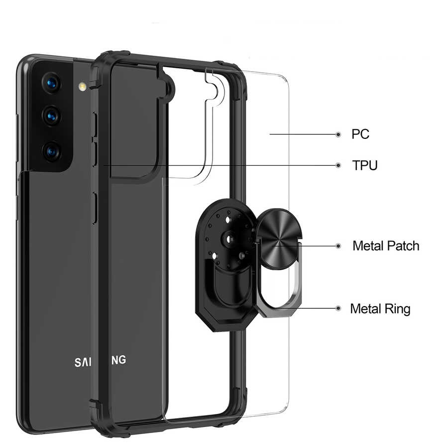 Samsung Galaxy S21 Uyumlu Kılıf Zore Mola Kapak - 4