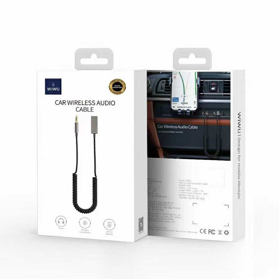 Wiwu YP-04 Wireless Aux Audio Kablo - 2