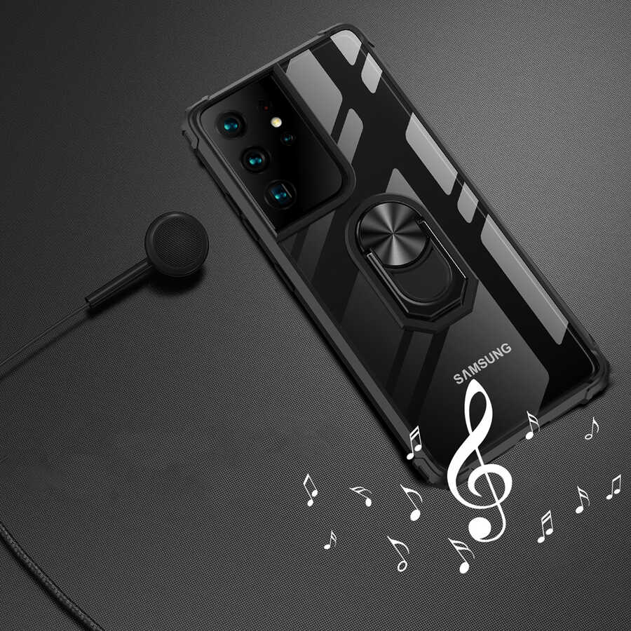 Samsung Galaxy S21 Ultra Uyumlu Kılıf Zore Mola Kapak - 6