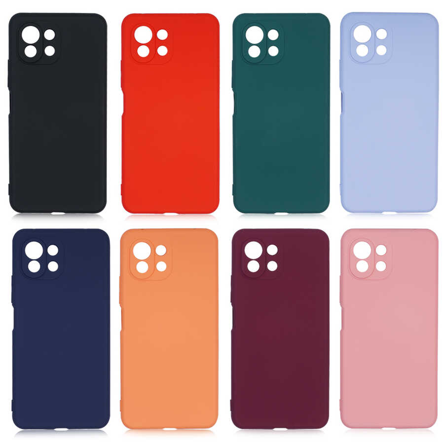 Xiaomi Mi 11 Lite Uyumlu Kılıf Zore Mara Lansman Kapak - 1