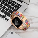 Apple Watch 42mm Uyumlu Wiwu Resin Steel Belt Metal Kordon - 3
