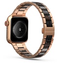 Apple Watch 42mm Uyumlu Wiwu Resin Steel Belt Metal Kordon - 10
