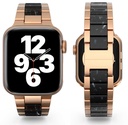 Apple Watch 42mm Uyumlu Wiwu Resin Steel Belt Metal Kordon - 11