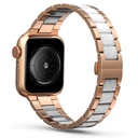 Apple Watch 42mm Uyumlu Wiwu Resin Steel Belt Metal Kordon - 16