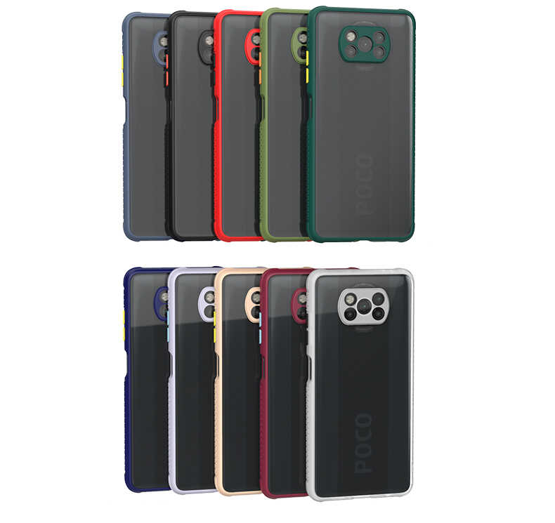 Xiaomi Poco X3 Uyumlu Kılıf ​​Zore Kaff Kapak - 1