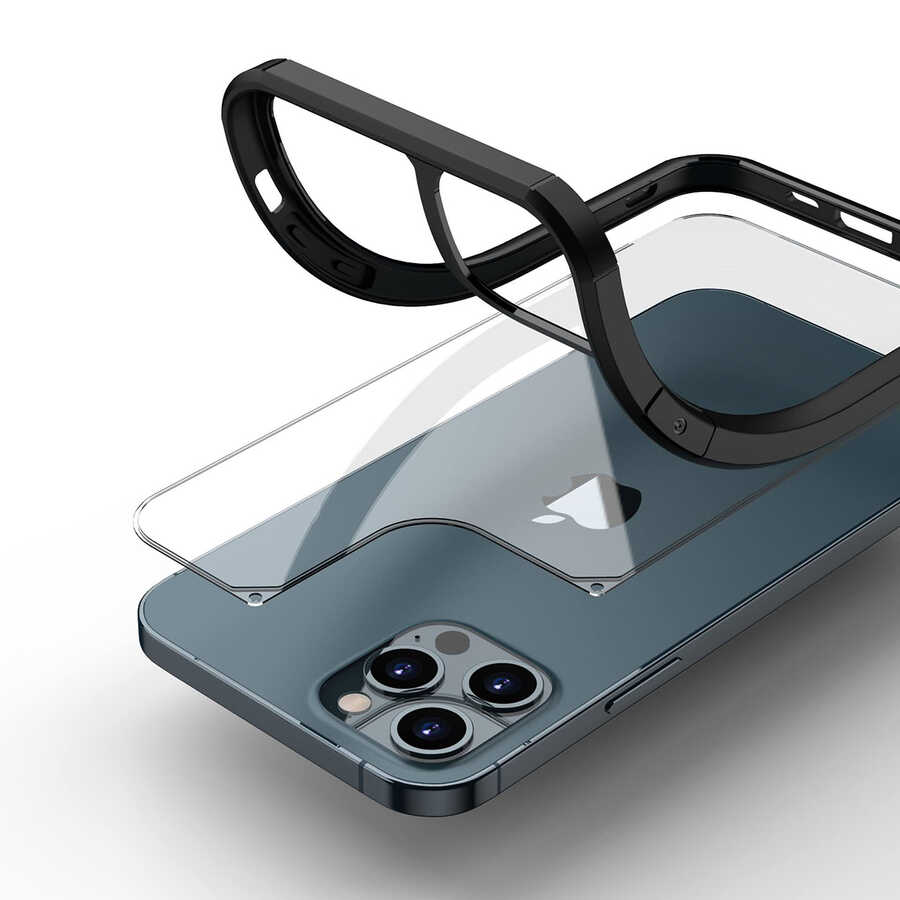 Apple iPhone 12 Pro Max Uyumlu Kılıf Zore Roll Kapak - 3
