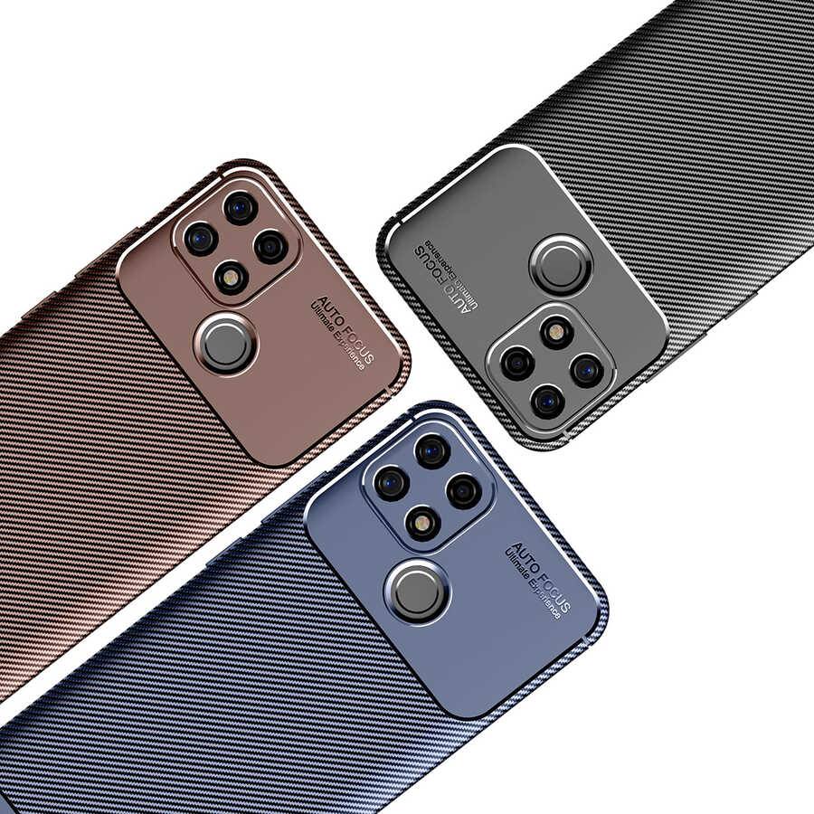 Oppo A15 Uyumlu Kılıf Zore Negro Silikon Kapak - 4
