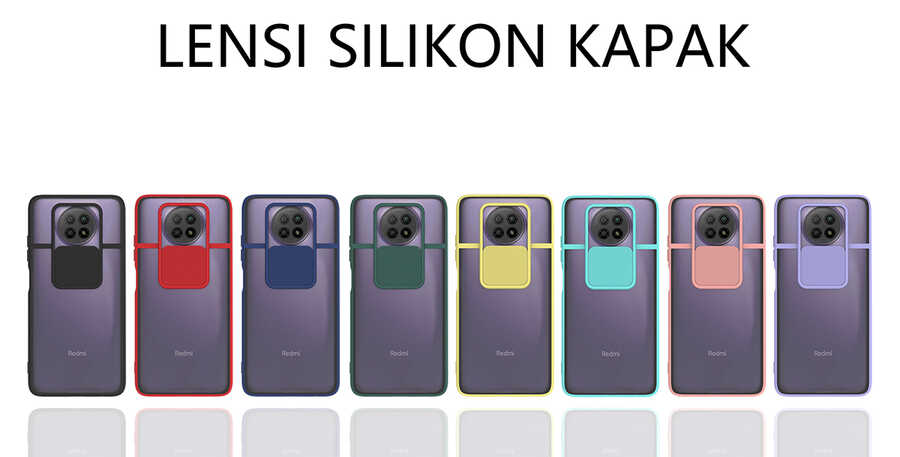 Xiaomi Redmi Note 9 5G Uyumlu Kılıf Zore Lensi Kapak - 2