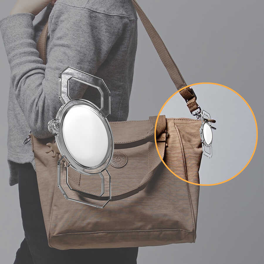 ​Zore Airtag 06 Silikon Anahtarlık - 4