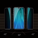 Samsung Galaxy A12 Uyumlu Zore New 5D Privacy Temperli Ekran Koruyucu - 1