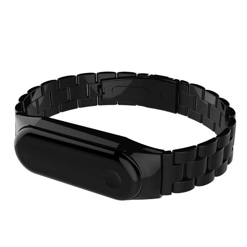 Xiaomi Mi Band 6 Uyumlu KRD-04 Metal Kordon - 4