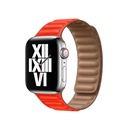 ​​​Apple Watch 44mm Uyumlu KRD-34 Deri Kordon - 9