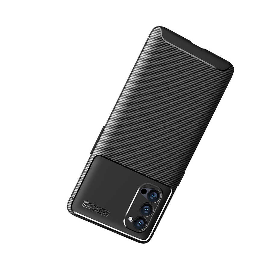 Oppo Reno 4 Pro 5G Uyumlu Kılıf Zore Negro Silikon Kapak - 9