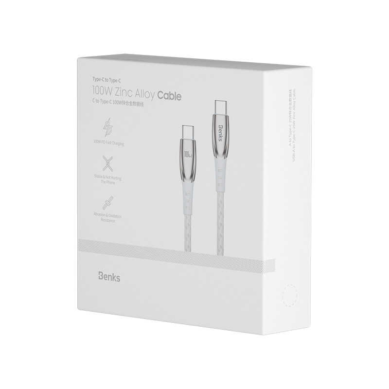 Benks D41 100W Type-C To Type-C Kablo 2M - 5