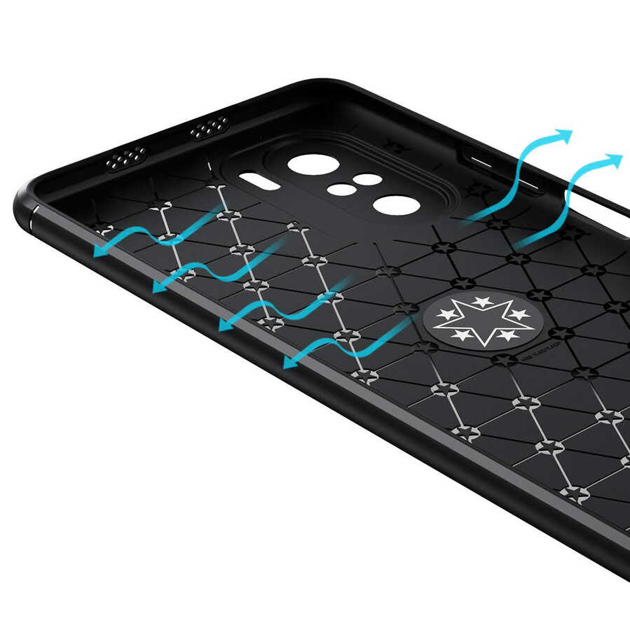 Xiaomi Poco F3 Uyumlu Kılıf Zore Ravel Silikon Kapak - 4